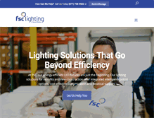 Tablet Screenshot of fsclighting.com